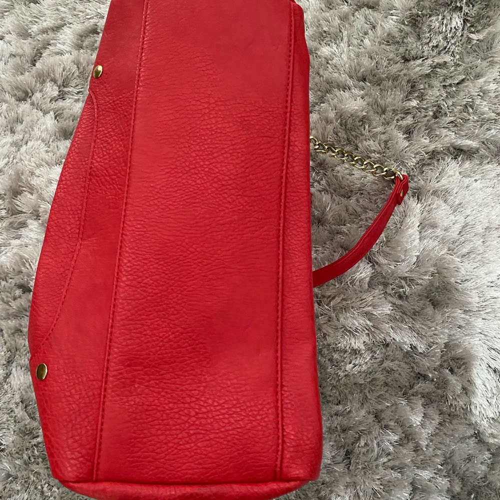 Olivia & Joy Satchel-Red